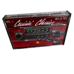 Cruisin Classics Red Vol. 1 60s and 70s Cassette Tape Volume 1 The Supremes Vtg